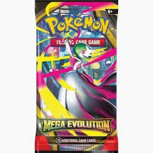 Pokemon ME1 Mega Evolution Booster Pack (single pack)