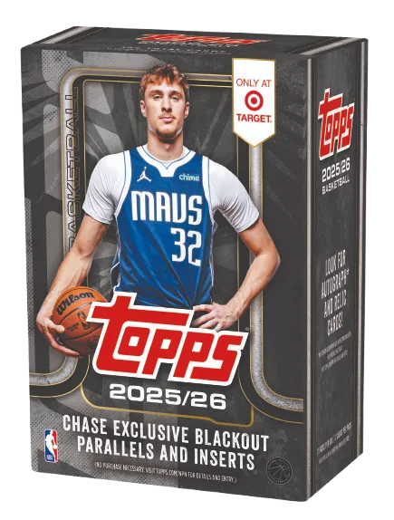 2025-26 TOPPS BASKETBALL BLACK FRIDAY TARGET Exclusive Blaster Box (Cooper Flagg)