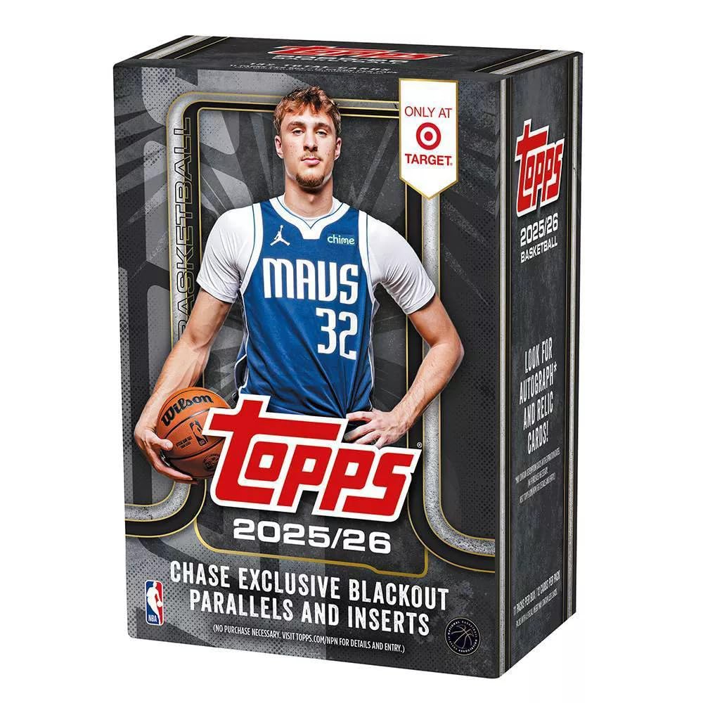 2025-26 TOPPS BASKETBALL BLACK FRIDAY TARGET Exclusive Blaster Box (Cooper Flagg)