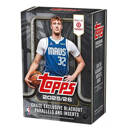 2025-26 TOPPS BASKETBALL BLACK FRIDAY TARGET Exclusive Blaster Box (Cooper Flagg)