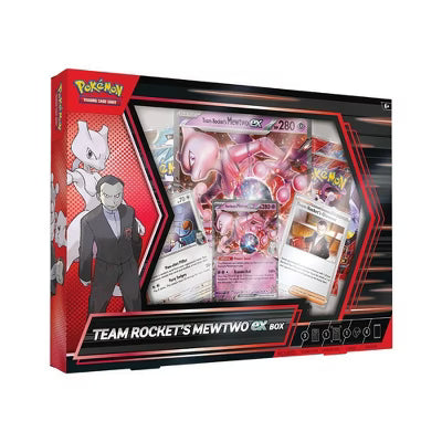 TEAM ROCKET'S MEWTWO EX BOX