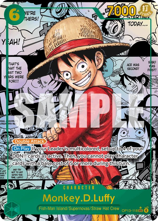 One Piece (OP-13) Sleeved Booster Pack (English)