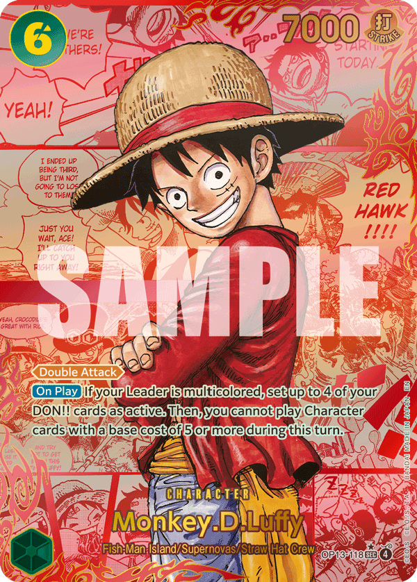One Piece (OP-13) Sleeved Booster Pack (English)