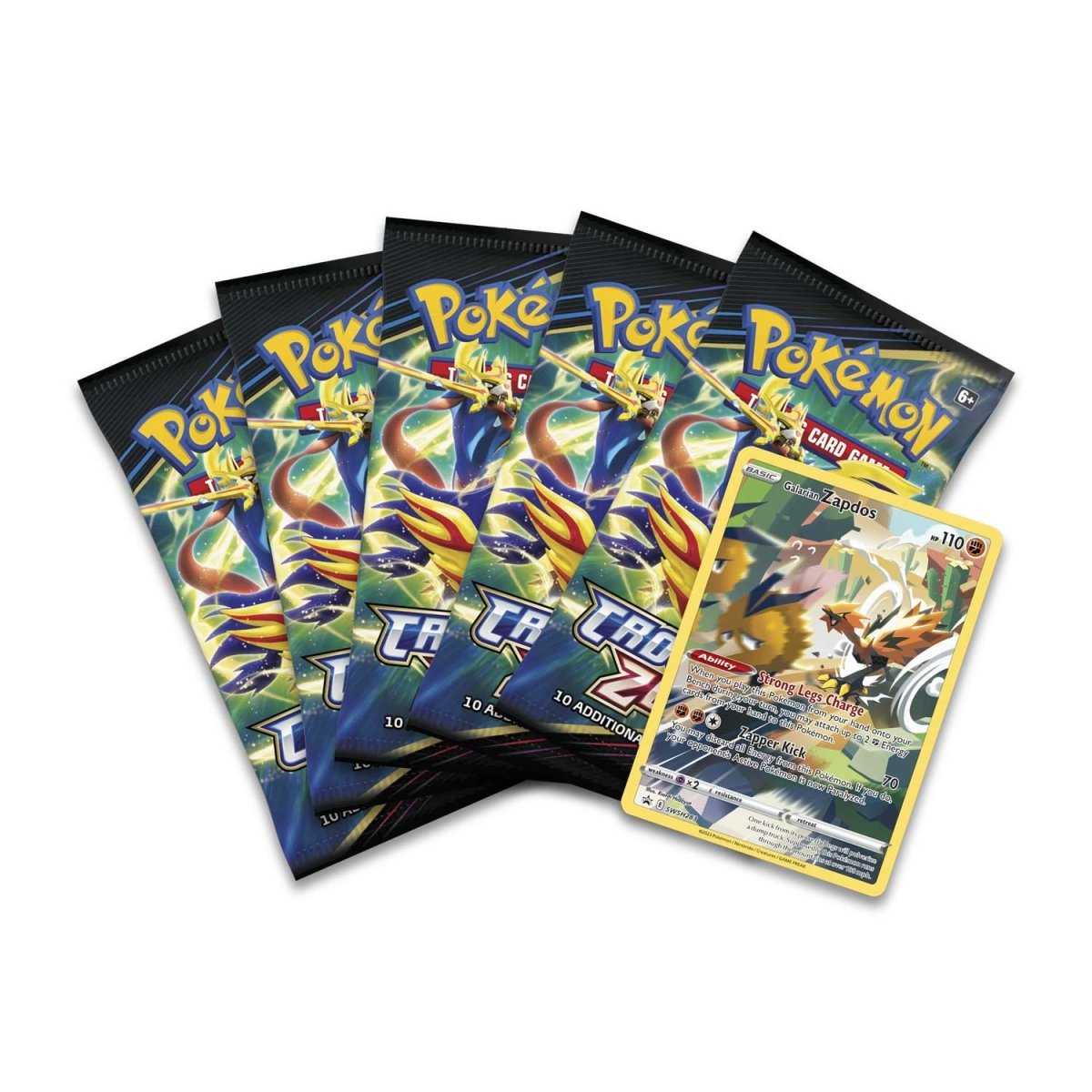 Crown Zenith Zapdos Tin