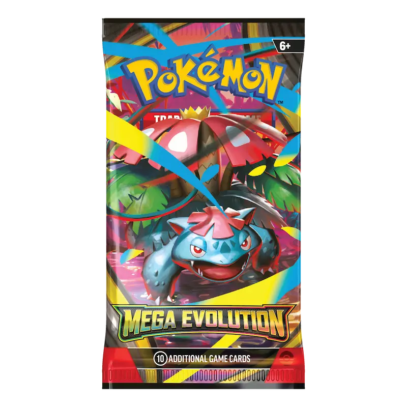 Pokemon ME1 Mega Evolution Booster Pack (single pack)