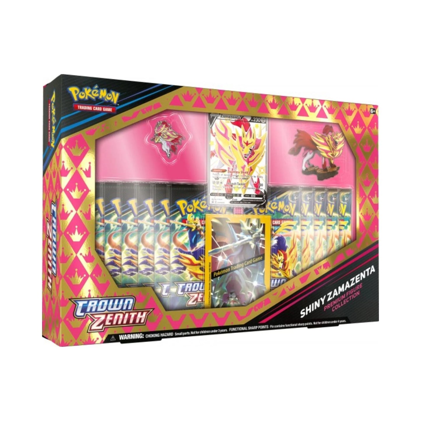 Crown Zenith Shiny Zamazenta Premium Figure Collection