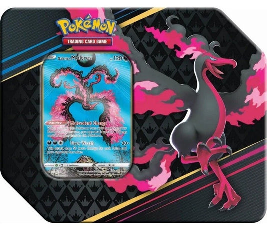 Crown Zenith Tin (Galarian Moltres)