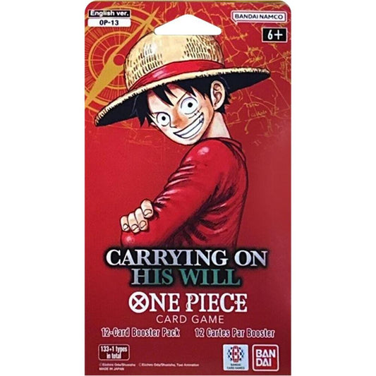 One Piece (OP-13) Sleeved Booster Pack (English)