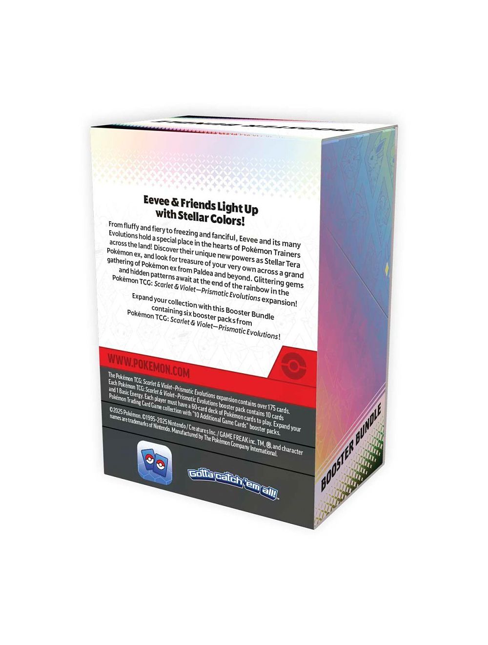 PRISMATIC EVOLUTIONS BOOSTER BUNDLE (6 packs)