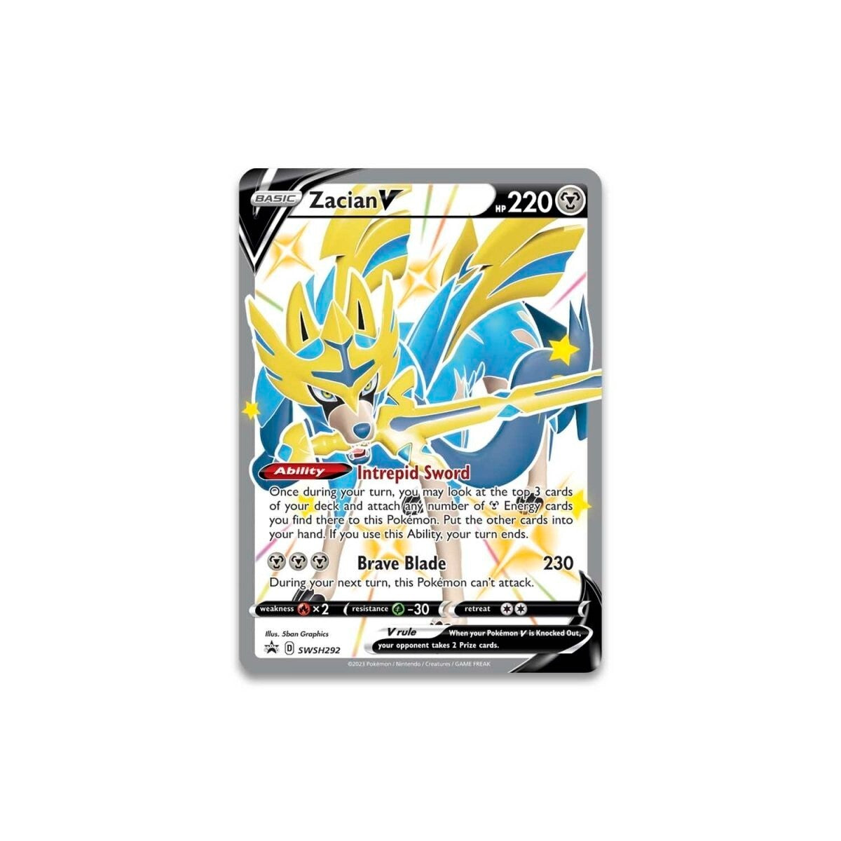 Crown Zenith Shiny Zacian Premium Figure Collection